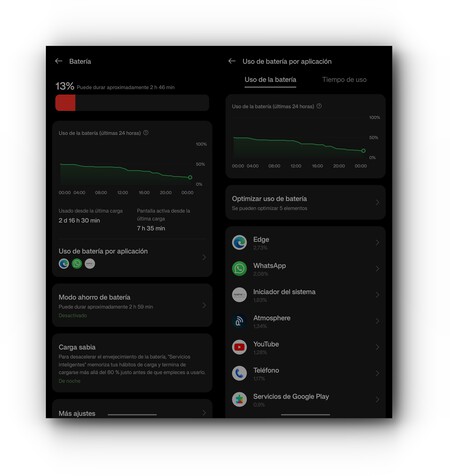 Capturas Batería Realme 11 Pro 5G