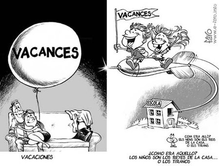 ¡Llegan las vacaciones!
