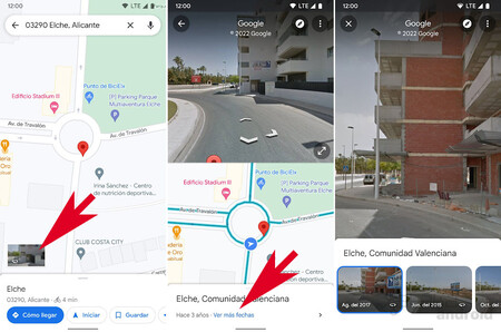 Google Maps Street View ya permite ver más fechas