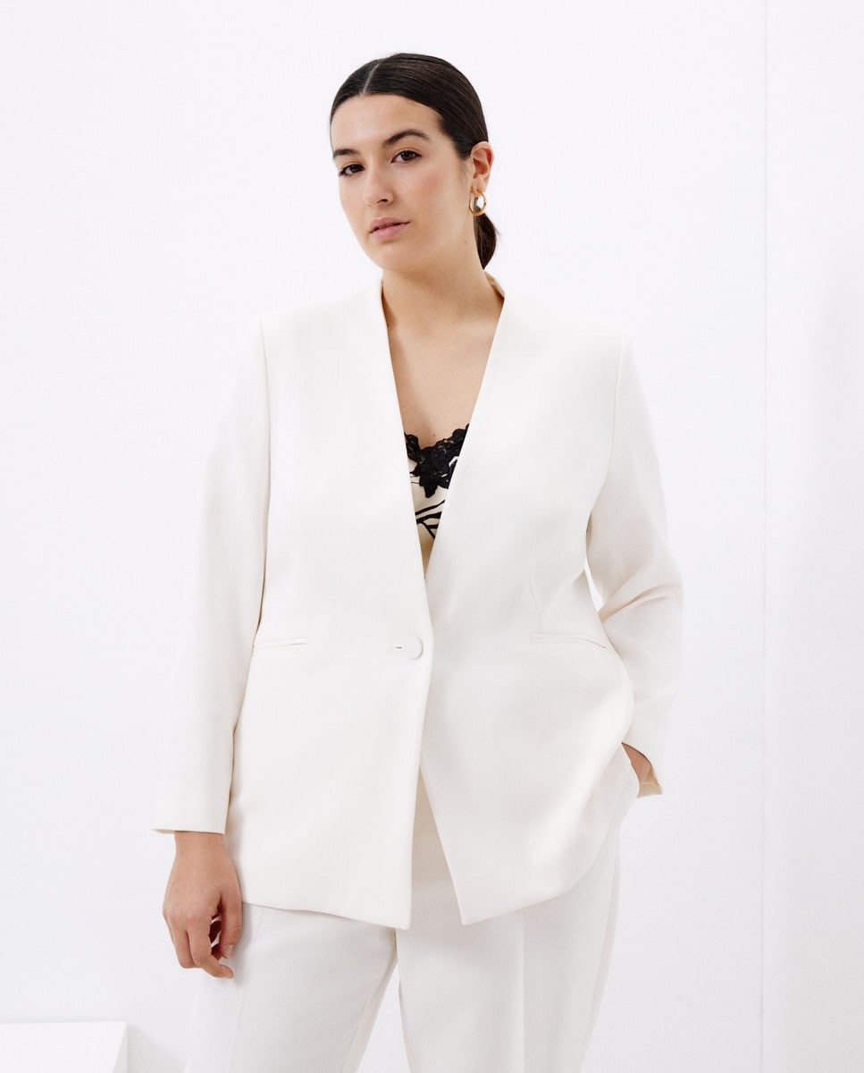 Blazer blanca Couchel