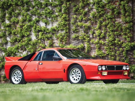 A subasta este impresionante Lancia 037 Stradale