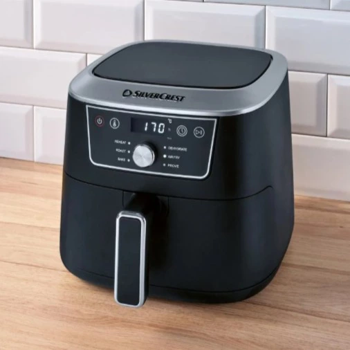 SILVERCREST Freidora de aire 4,7 L 2000 W