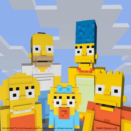 ¡Mosquis! Los Simpson invadirán Minecraft