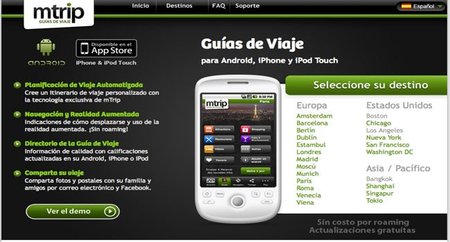 mTrip la mejor guía de viajes para iPhone ahora para Android