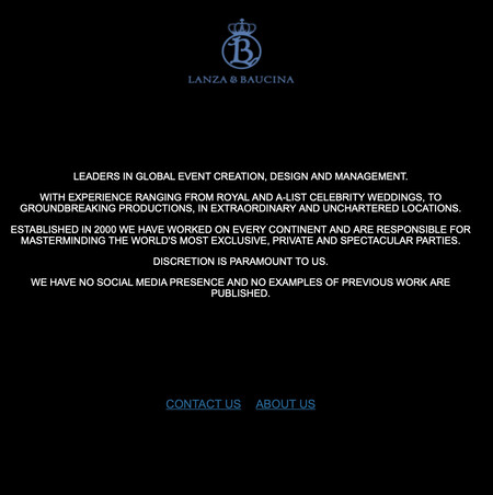 La web de Lanza y Baucina