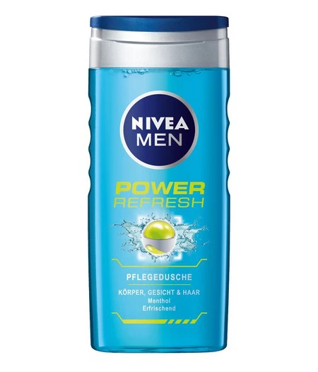Set de cuatro geles Nivea men  Power refresh de 250 ml por 7,11 euros en Amazon