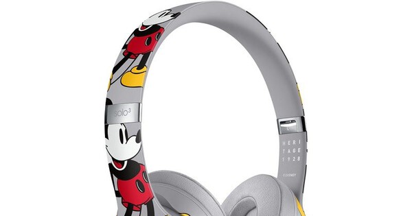 Apple Beats Solo3 Wireless ディズニー ミッキー Beats、ミッキーマウス90周年を記念したワイヤレスヘッドホン