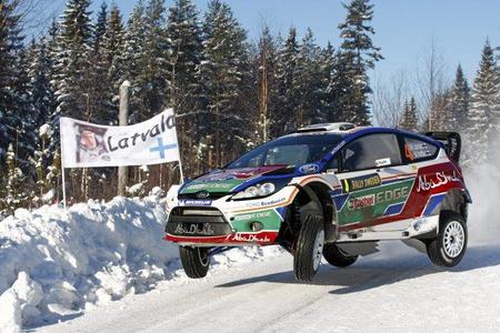 Jari-Matti Latvala la vuelva liar e interrumpe los test de Ford