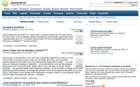 Spaniards, españoles en el mundo en contacto