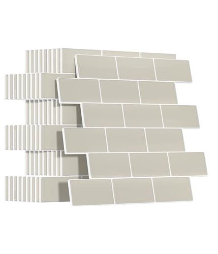 Yoillione Grueso Azulejos Adhesivos Cocina