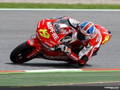 Bautista, Debón y Barberá copan los tres primeros puestos de la parrilla en 250 cc