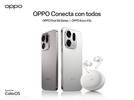 Image shared by OPPO in X showing the new Find X9 and the Enco X3s 1 Image: OPPO (click on the photo to see the original post)