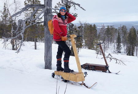 El patinete eléctrico para la nieve existe, ofrece 32 km de autonomía pero todavía es demasiado caro