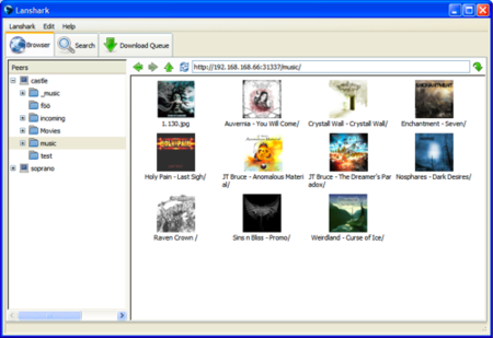 Lanshark, comparte archivos de una forma rápida y potente