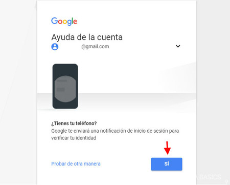 promoción temerario roto Cómo recuperar la contraseña de Gmail olvidada