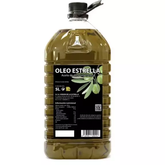 OLEOESTRELLA - Aceite Oliva Virgen Extra (5L)