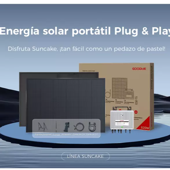 Kit de Paneles Solares 800W para Balcón, enchufable Plug & Play, 4 paneles tamaño y peso adaptado para balcón/ terraza.
