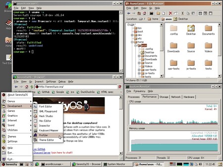 SerenityOS, el sistema Unix con aspecto de Windows de los 90 creado desde cero por un solo hombre como proyecto terapéutico