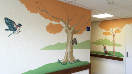 decoración hospitales