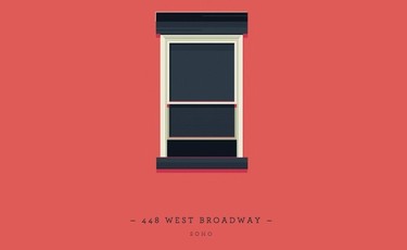 Curiosas y divertidas ilustraciones de las ventanas de Nueva York por Jose Guizar