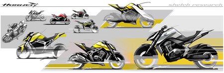 Bocetos Honda Hornet 2023003