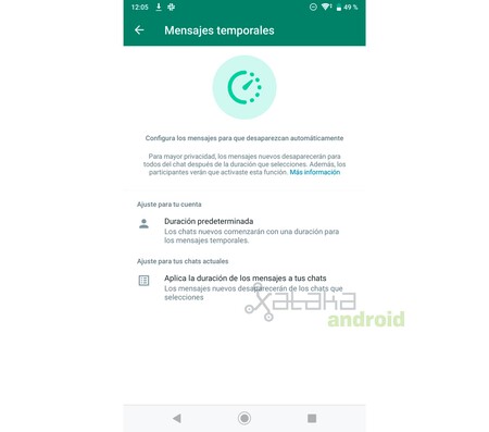 Whatsapp Mensajes Temporales 