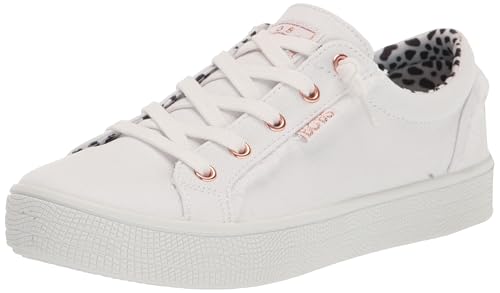 Skechers - 113328 Wht, Zapatillas, White Canvas,