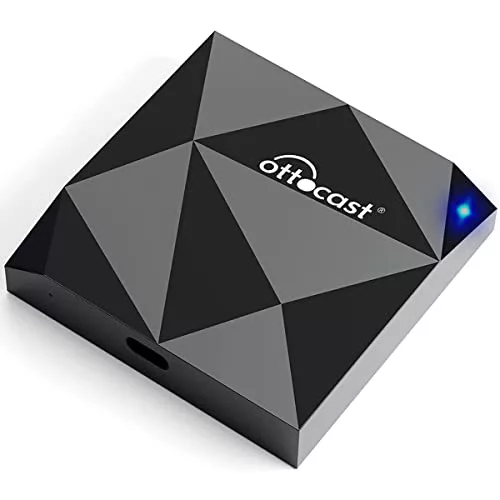 OTTOCAST ワイヤレス CarPlay アダプター ケーブルなし iPhone ワイヤレス CarPlay ドングル プラグ アンド プレイ アップグレード ワイヤレス CarPlay カープレイ搭載車用。 iPhoneのみ