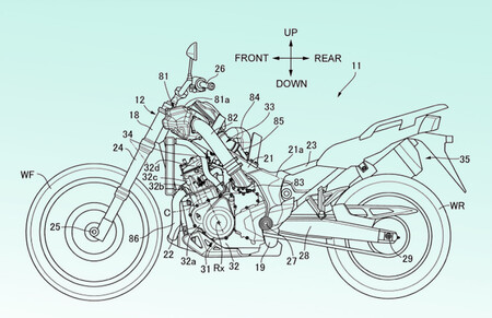 Honda podría estar trabajando en una Africa Twin con motor sobrealimentado, según estas patentes