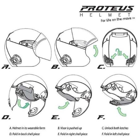 Casco plegable, para que te acompañe hasta la otra punta del mundo