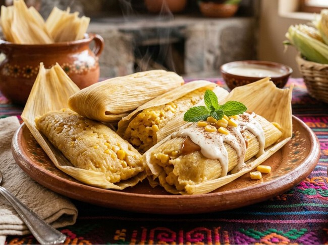 Cómo hacer tamales de elote dulces con 1 lata de leche condensada: receta con pocos ingredientes y quedan suavecitos
