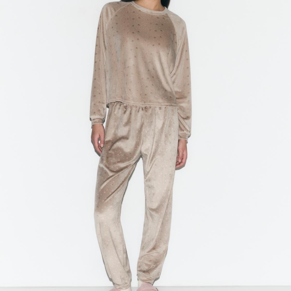 Pijama de terciopelo