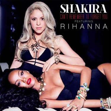Shakira y Rihanna, una "rubia" y una morena en 'Can't Remember To Forget You' 