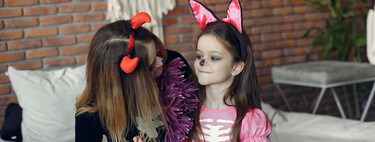 Como limpiar la piel de los peques de la casa después del maquillaje de Halloween 