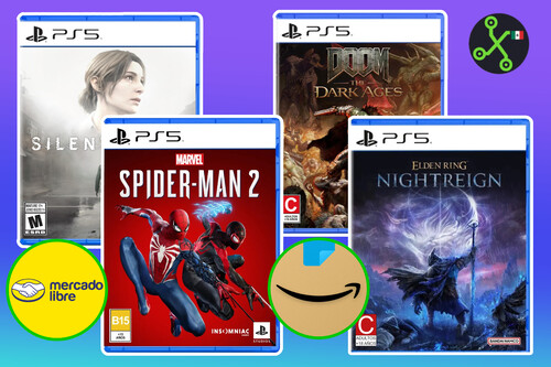Videojuegos Ps4 Ps5 Playstation 5 Juegos Spider Man God Of War Doom Silent Hill Resident Evil Amazon Mexico Unboxing Days Amazon Prime 2025 Mercado Libre Ofertas Descuentos