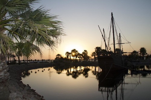 Muelle de las Carabelas, en Palos de la Frontera, para comprender los viajes de Colón
