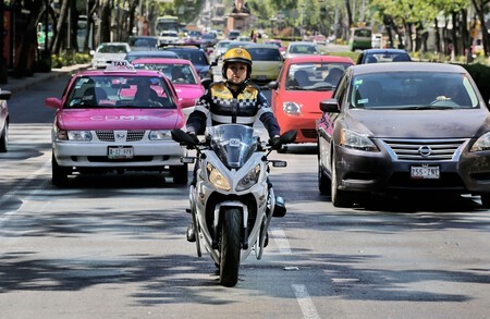 Policía de tránsito en CDMX