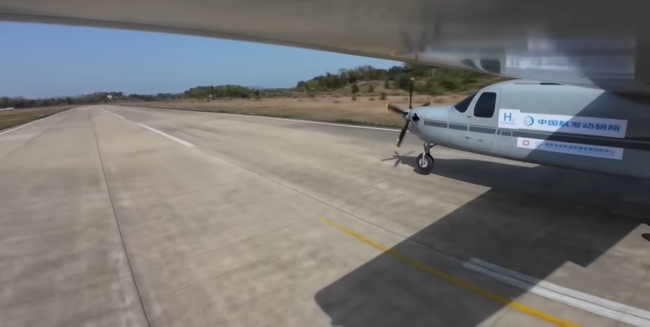 avion de hidrógeno