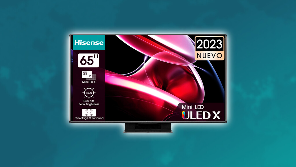 Hisense presenta su televisor más completo con tecnología MiniLED: Hasta 144 Hz y Dolby Vision IQ