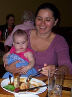 Ir a un restaurante con tu bebé