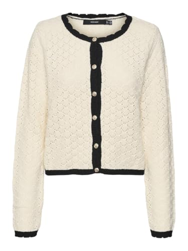 VERO MODA Vmjackie LS O-Neck Cardigan Boo Suéter