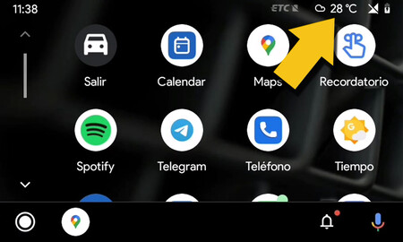 Tiempo Android Auto