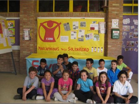 Marcapáginas solidarios para colaborar en la creación de escuelas en la República Democrática del Congo