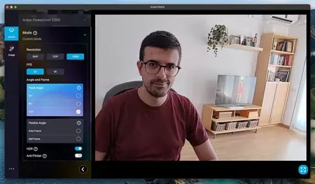 これは、Anker PowerConf C300 の HDR プロファイルが有効化されたサーバーです。