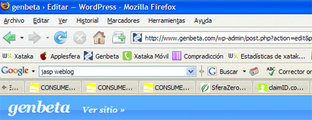 Deshacer cerrar pestaña en Firefox 2