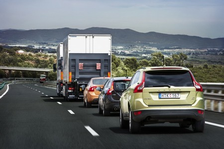 Las pruebas del proyecto SARTRE sobre trenes de carretera llegan a su fin
