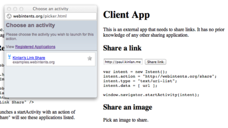 Web Intents, la iniciativa de Mozilla y Google para conectar las aplicaciones web entre sí