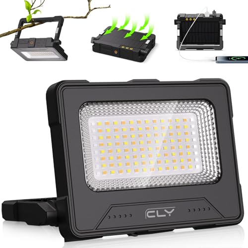 Foco LED Recargable 60W, CLV Luz de Trabajo Portatil Recargable 