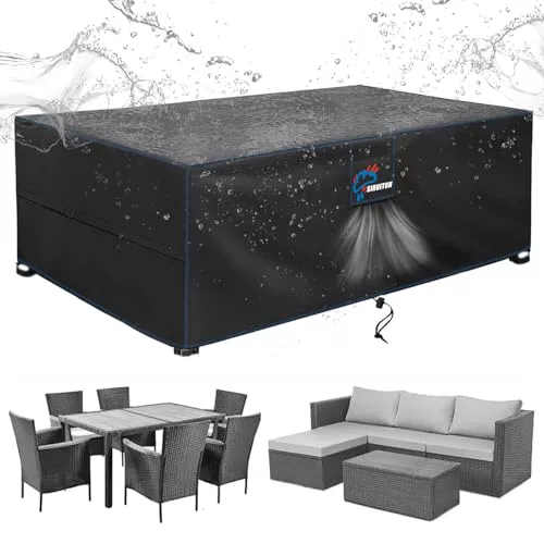 SIRUITON Funda Mesa Exterior Impermeable