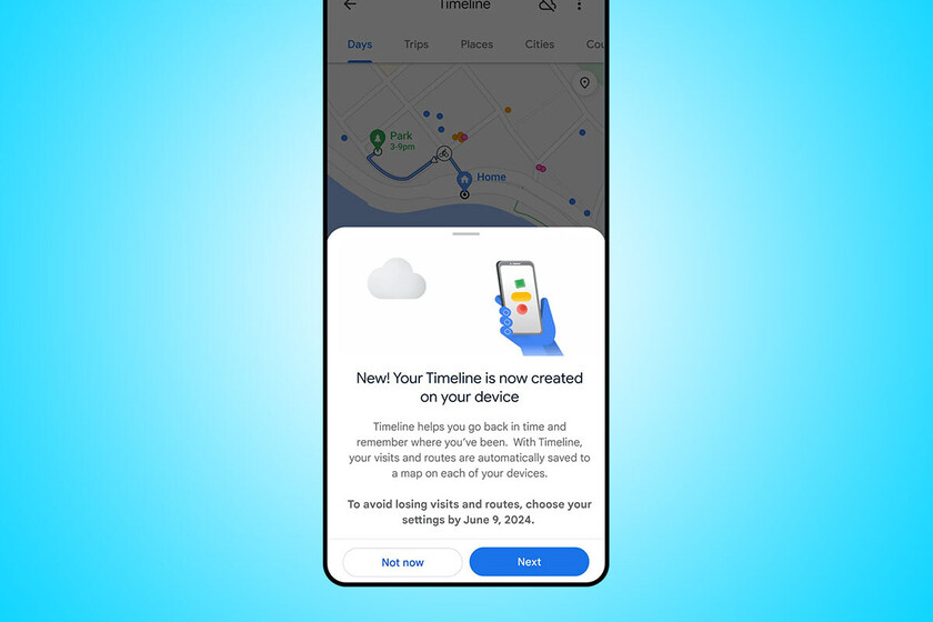 La cronología de Google Maps va a ser mucho más privada: se guardará en el móvil en lugar de en la nube